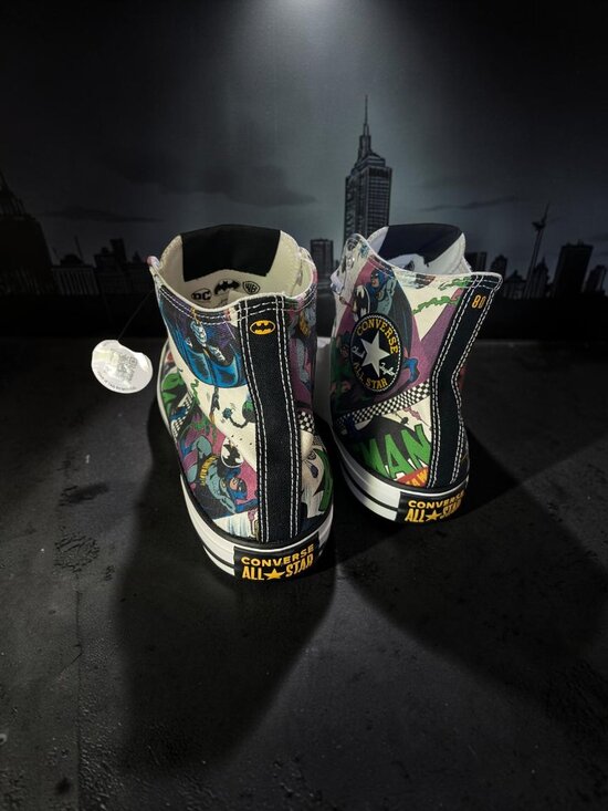Converse CTAS 80th Batman Anniversary DC Comics Mens Shoes Size 11.5 (NEW) main image 8